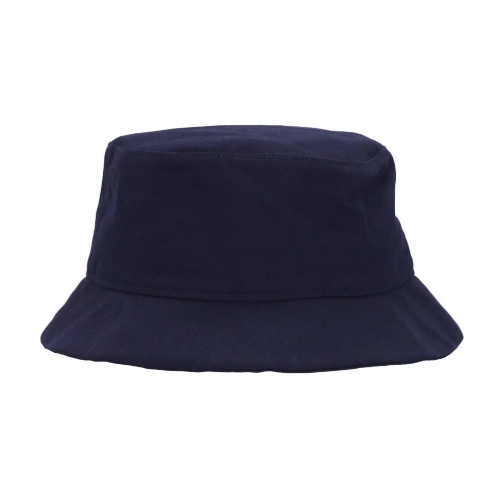 Fisherman Hat Logo Printed Bucket Peacoat