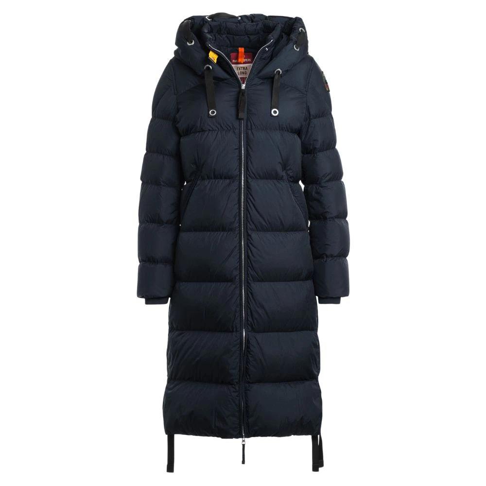 Navy Panda Coat with Hood