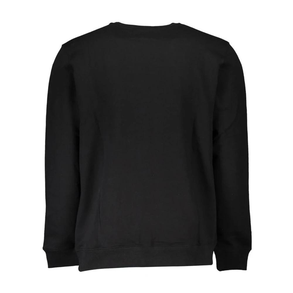 Printed Crew Neck Fleece Sweater