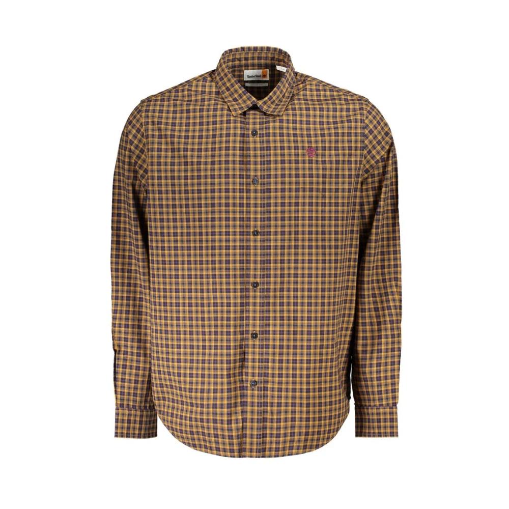 Yellow Plaid Long Sleeve Shirt