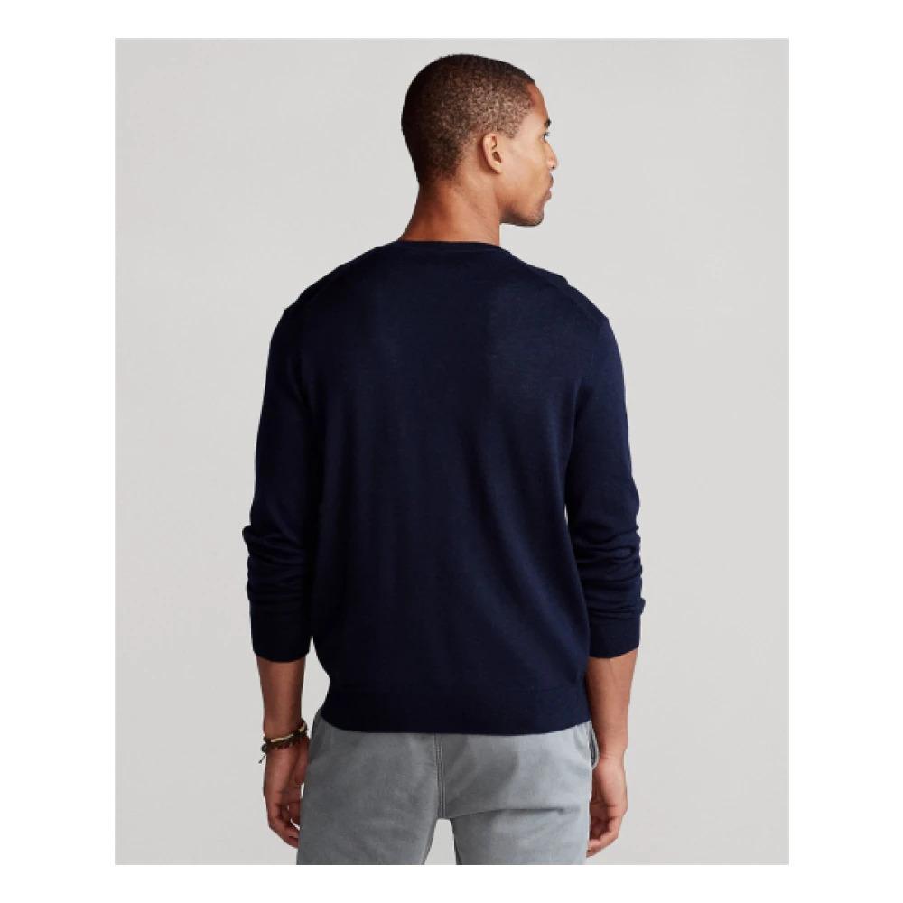 Slim Fit Merino Wool V-Neck Sweater