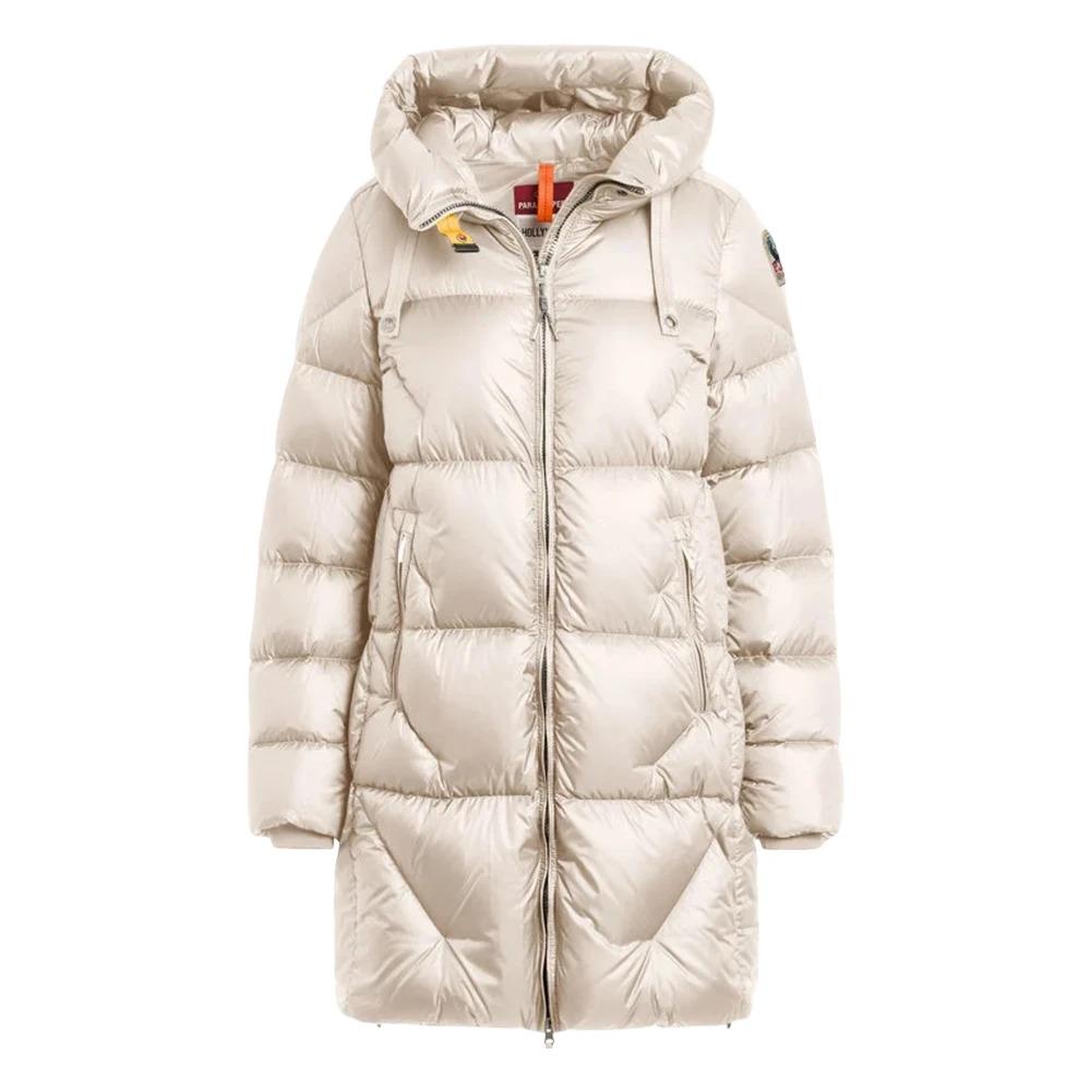 Long Hooded Puffer Jacket