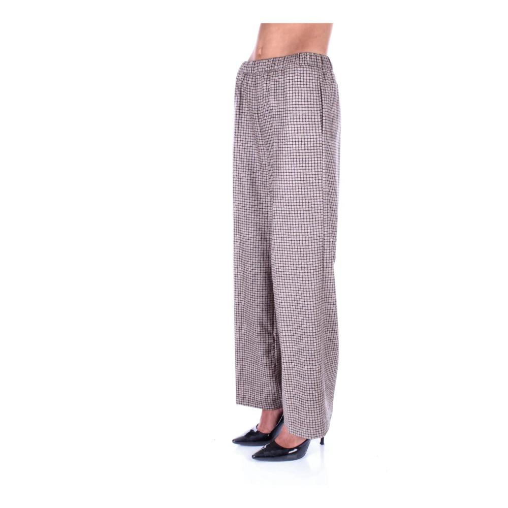 Women Wool Blend Trousers