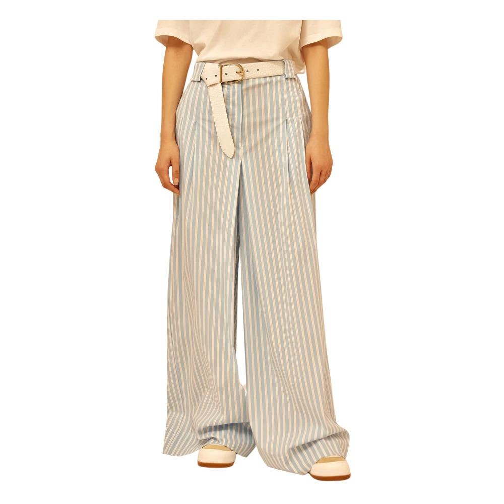 Striped Palazzo Pants for Women