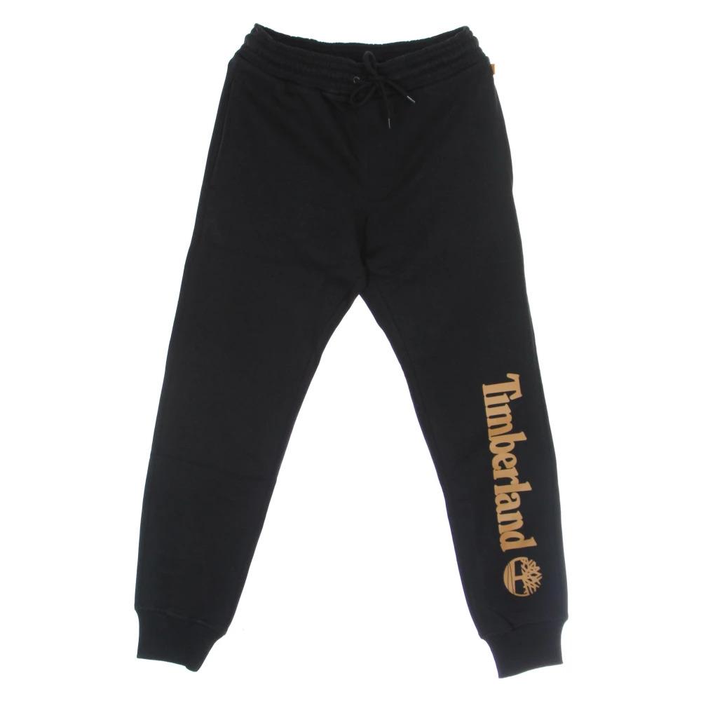 Core Logo Sweatpants Black Fleece Tracksuit