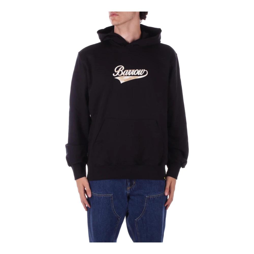 Black Hoodie Sweater Logo Front Pocket