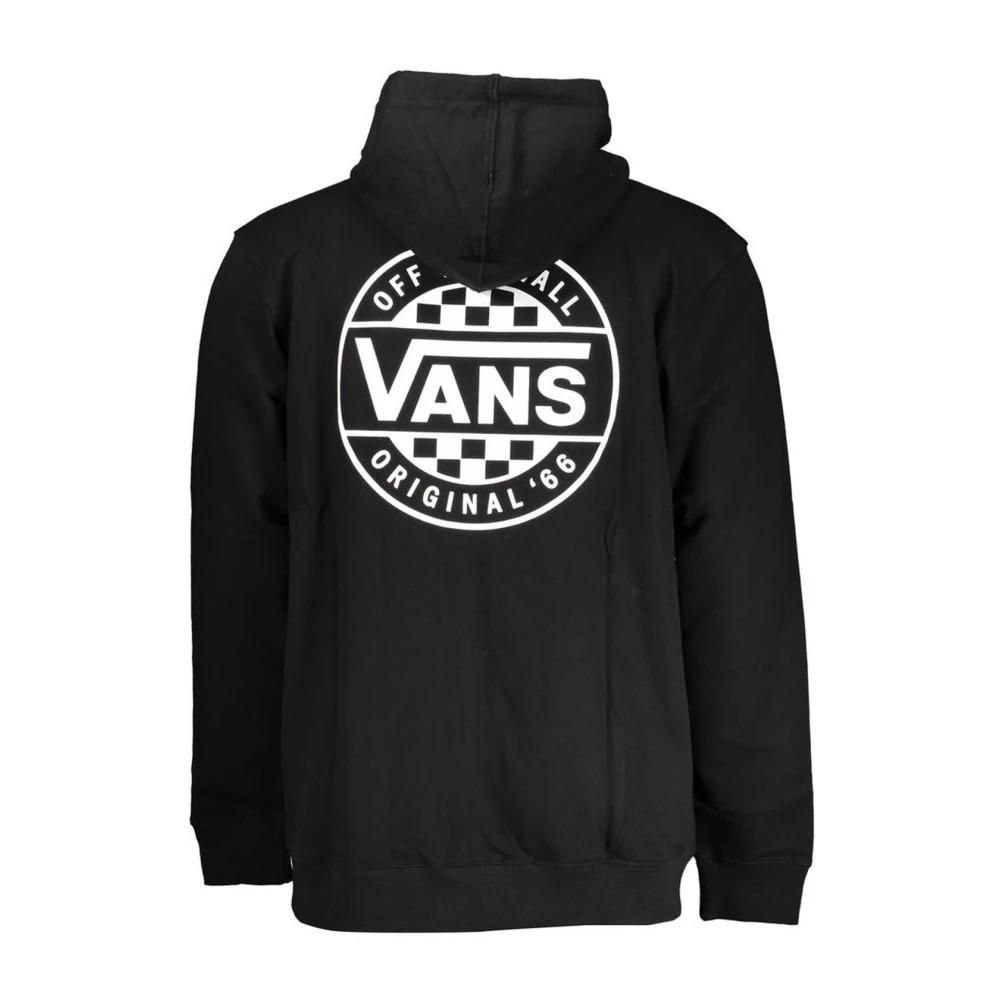 Long Sleeve Hooded Fleece Sweatshirt with Zip and Logo Print