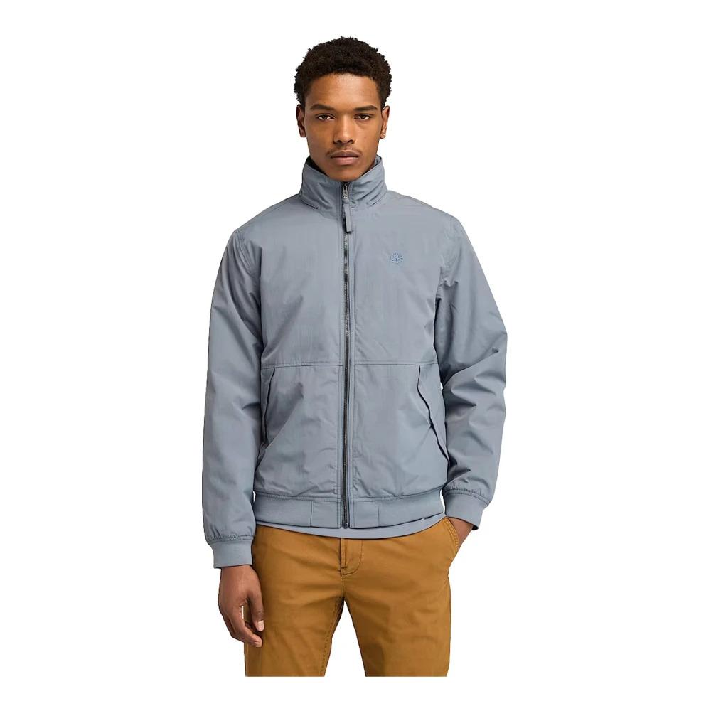 Gray Sailor Men's Waterproof Bomber Jacket