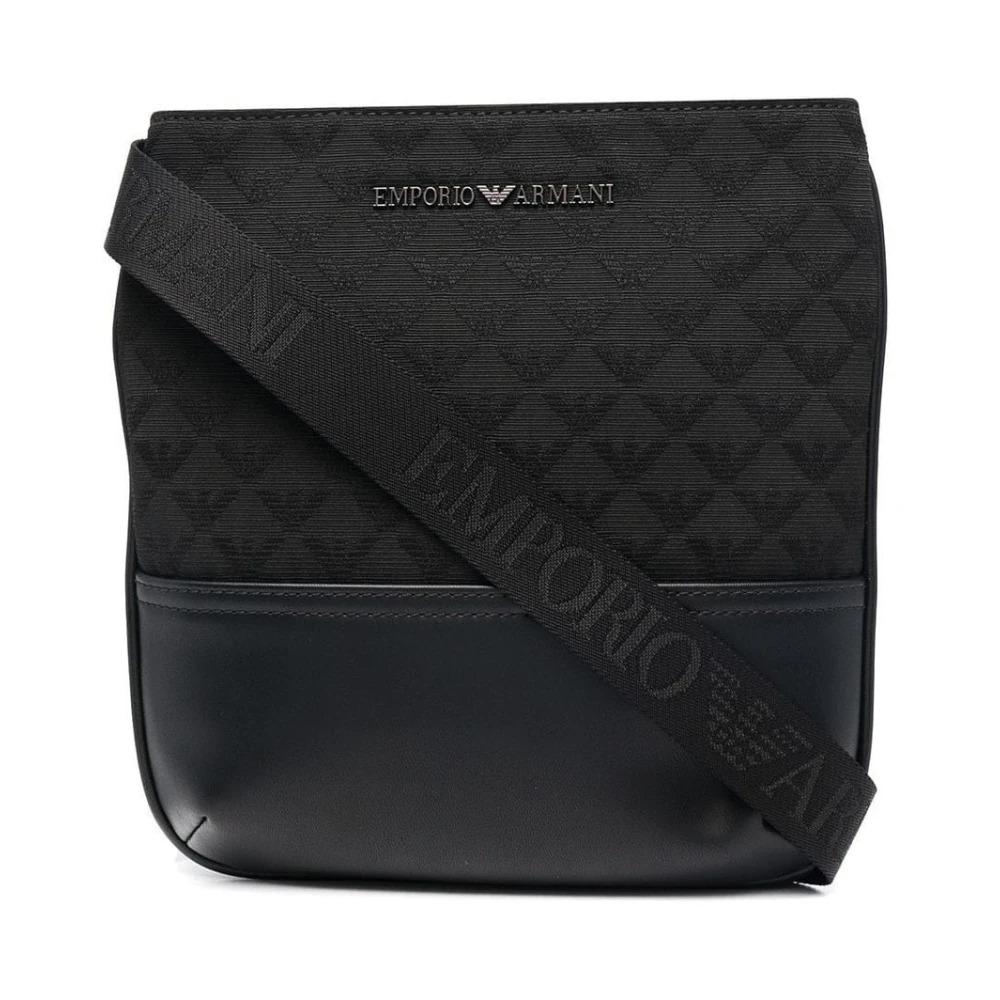 Iconic Black Cross Body Bag for Men