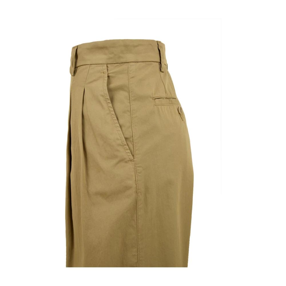 Khaki Trousers for Women