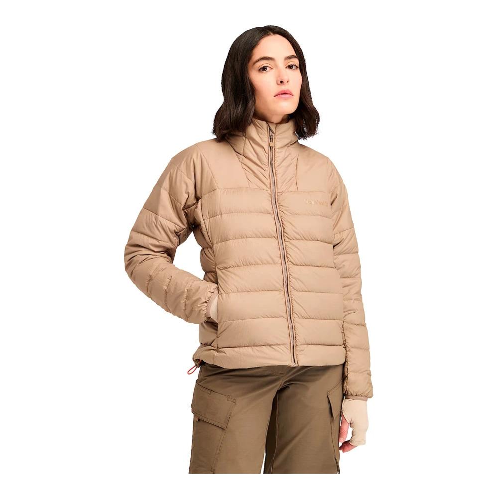 Bear Head Beige Down Jacket