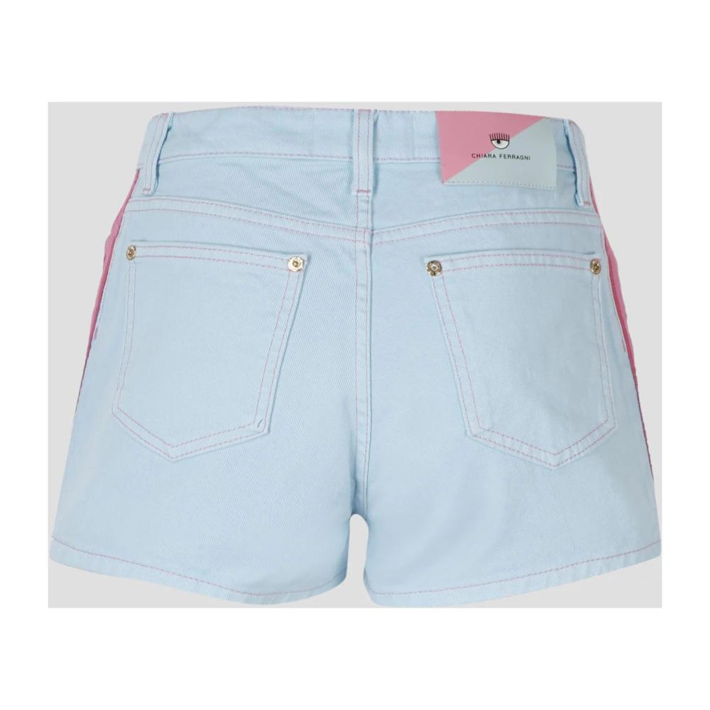 Denim Shorts with LOFG Tape