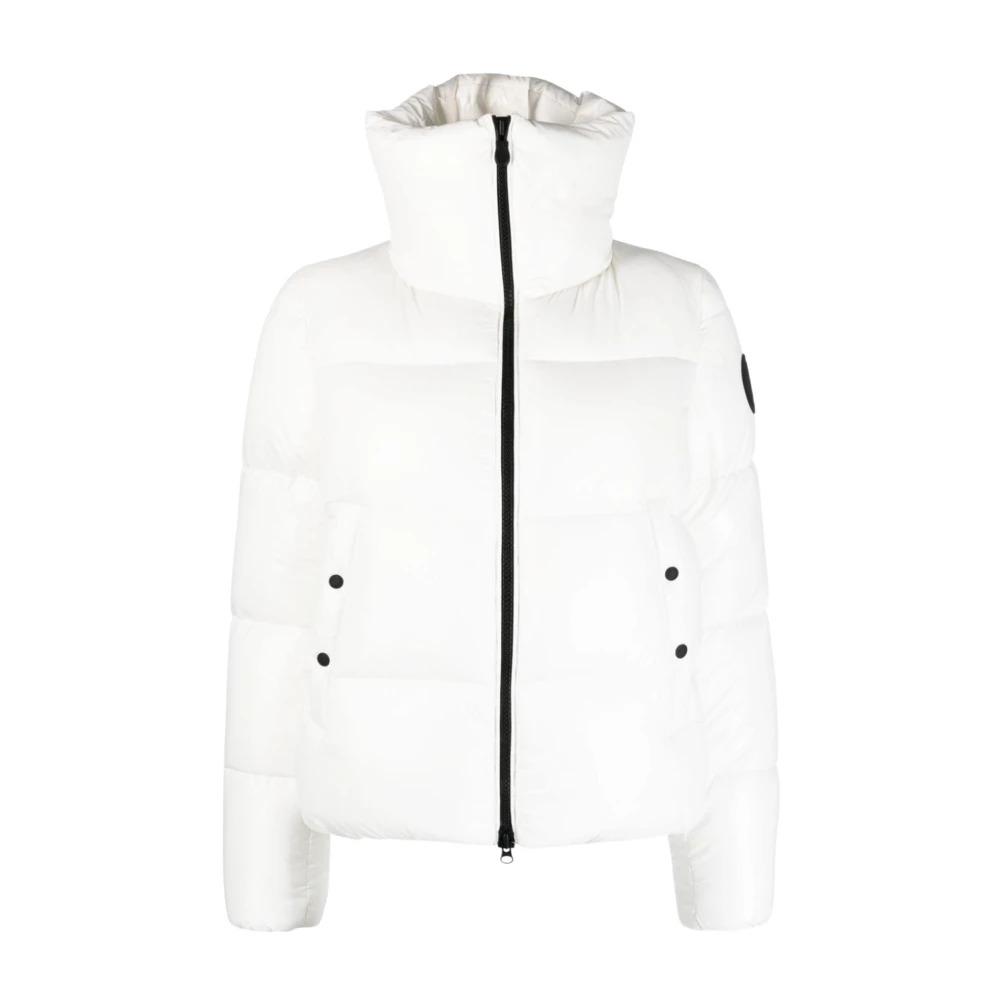 Logo-Patch Puffer Jacket for Women