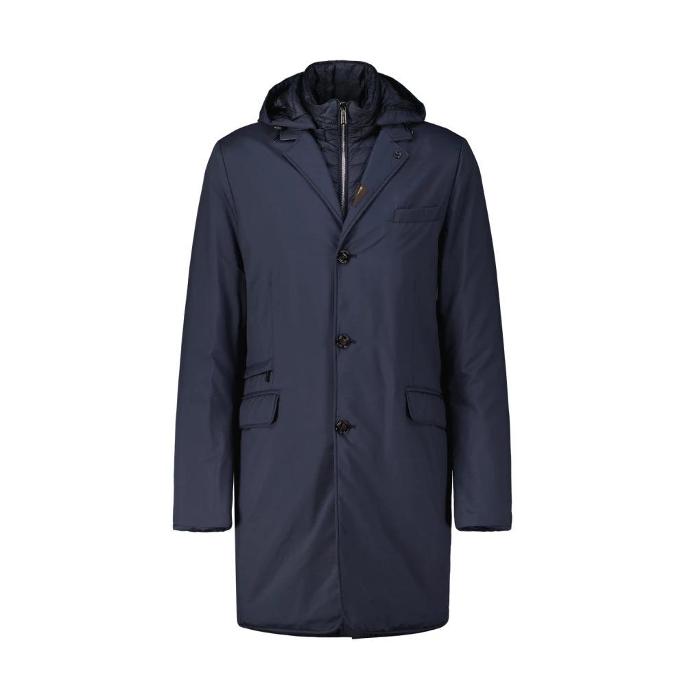 Redon Down Coat with Removable Hood