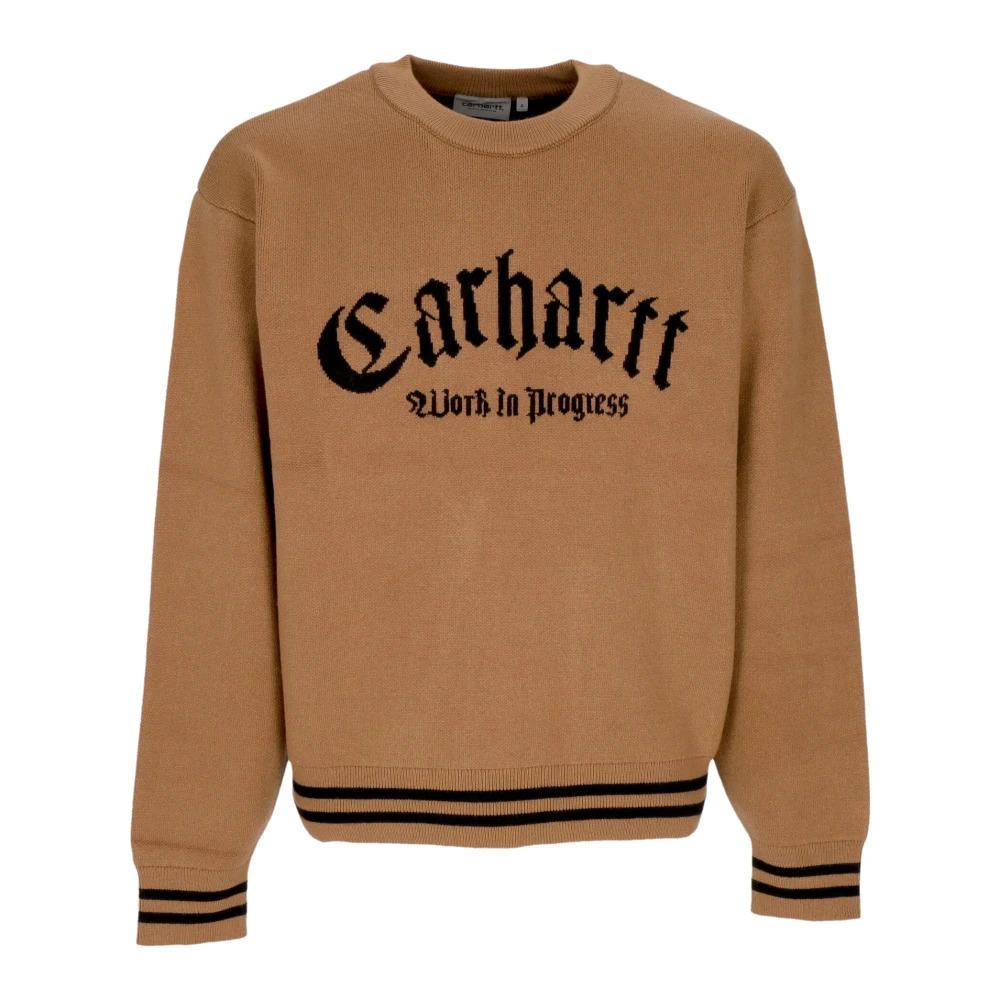 Onyx Crew-Neck Sweater Brown/Black Mens