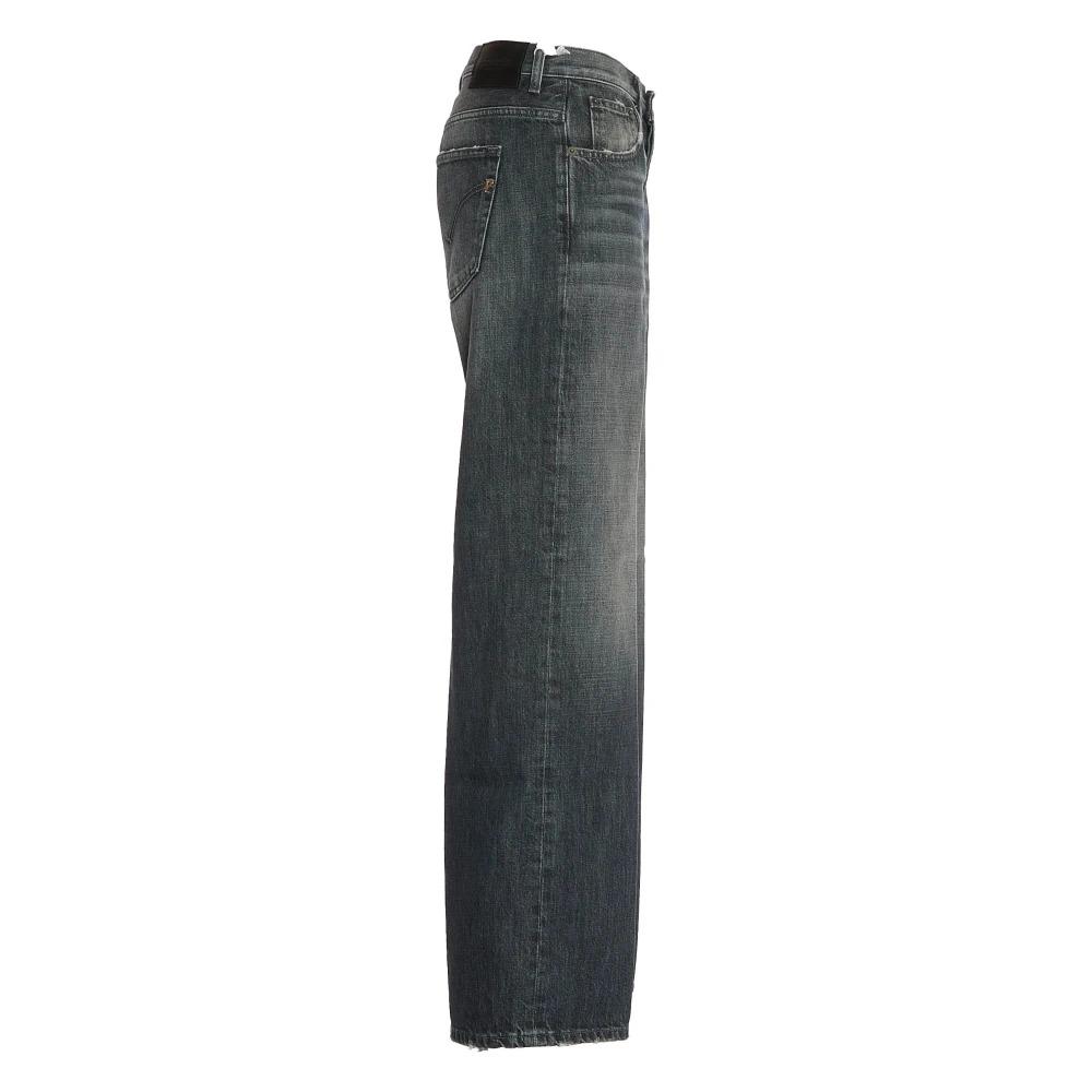 Grey Loose Fit Jeans for Women