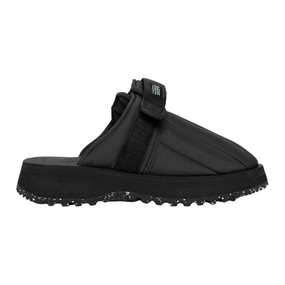 Stylish Puff Sandal - Black