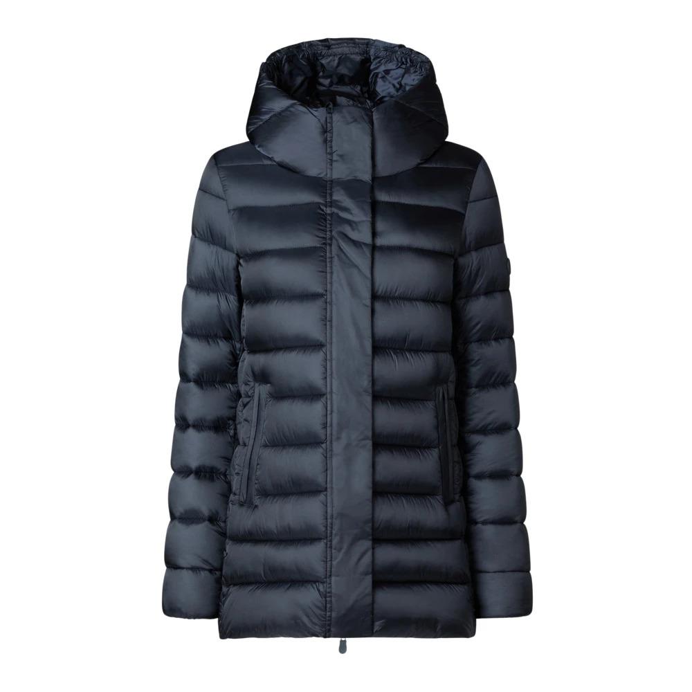 Black Winter Coats Lightweight Water-Resistant