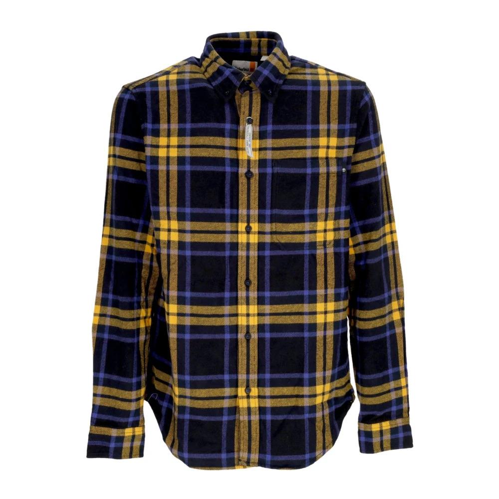 Classic Plaid Flannel Shirt Black