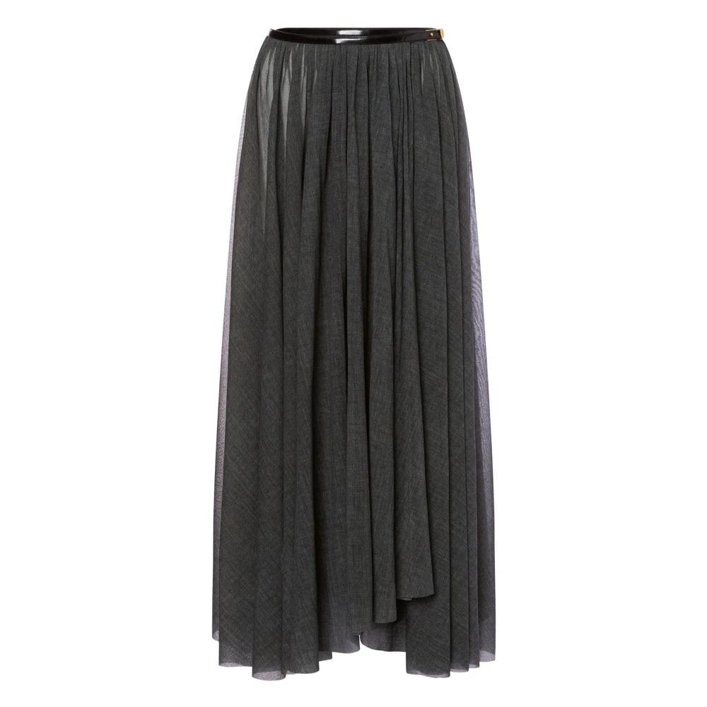 Maxi Skirt in Fantasia Grigio