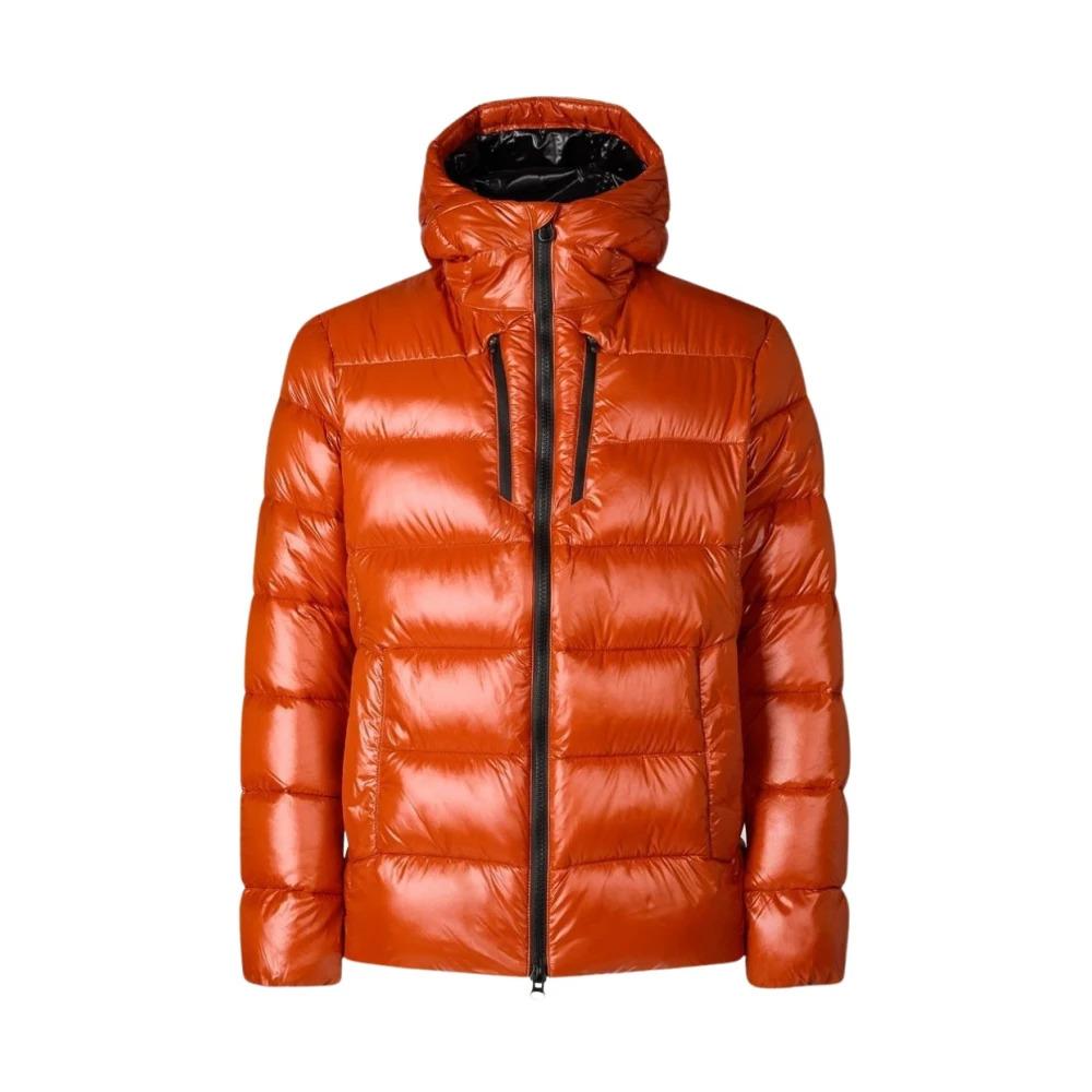 Red Poppy Short Down Jacket