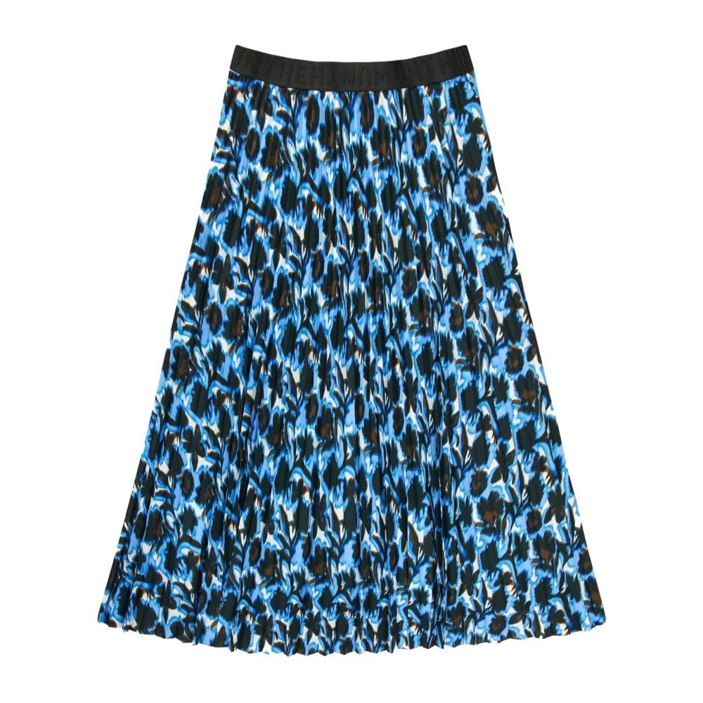 Pleated Skirt Charming Blue