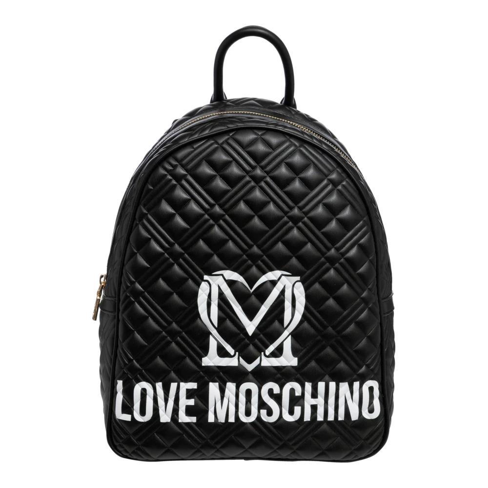 Multicolour Logo Backpack with Zip Closure