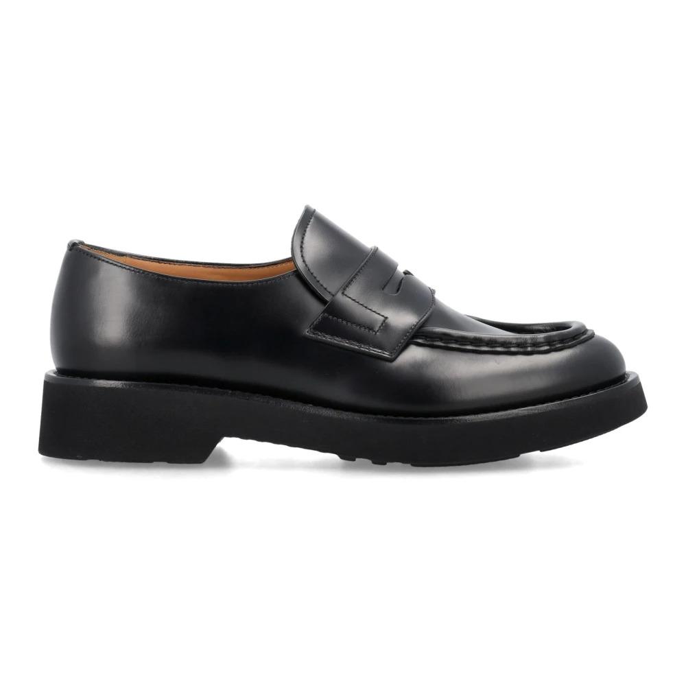 Black Closed Shoes - Lynton W L Loafers