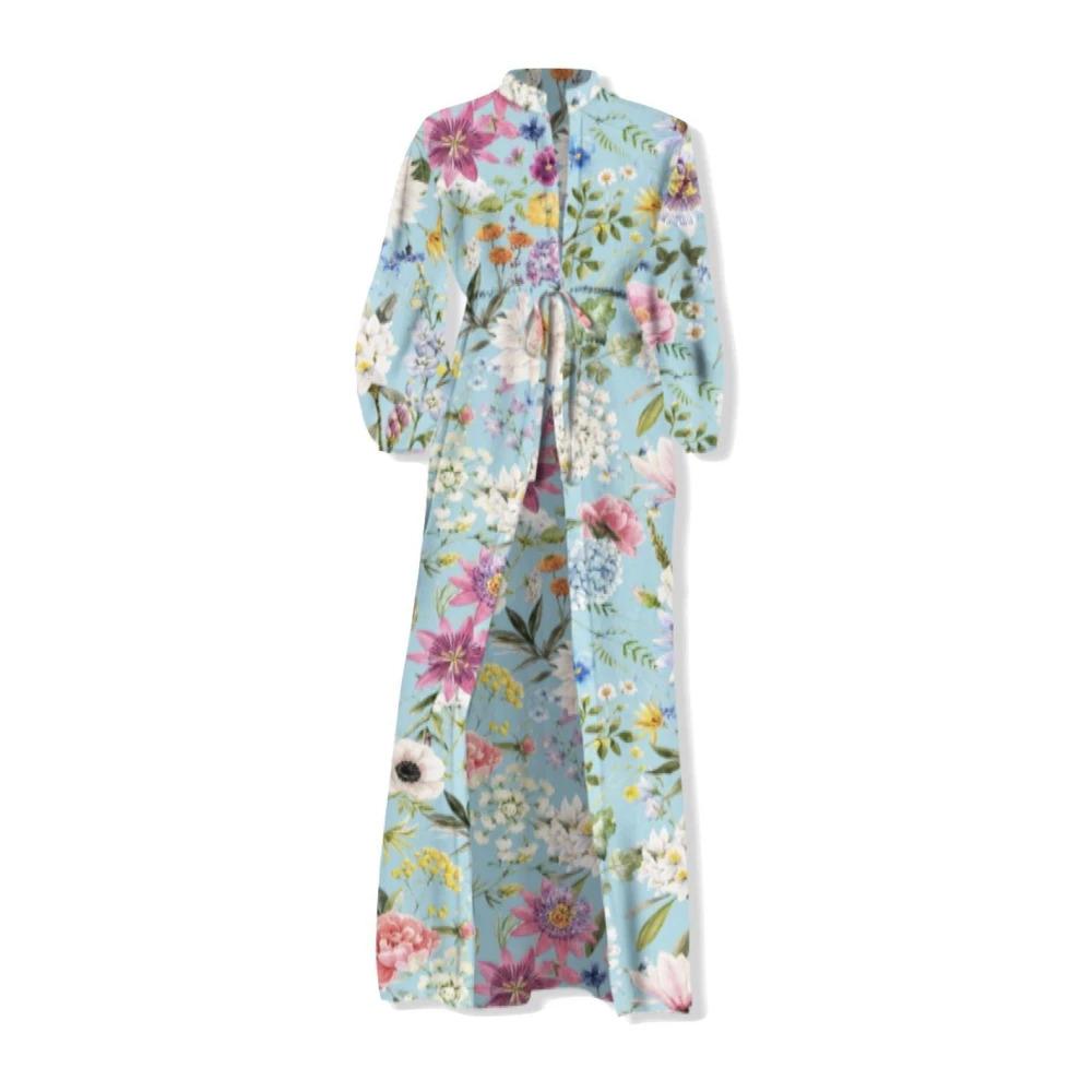 Long Dress Women Floral Pattern