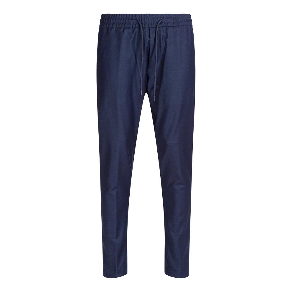 Yuri Navy Wool Trousers