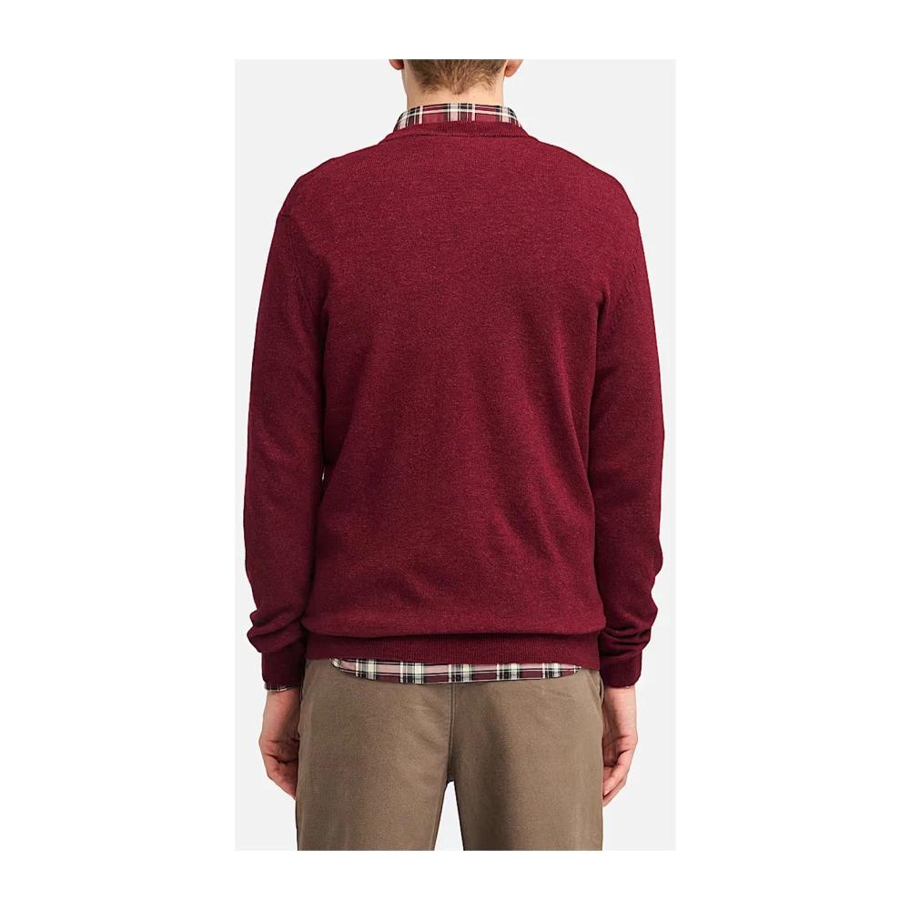 Bordeaux Merino Crew Sweater