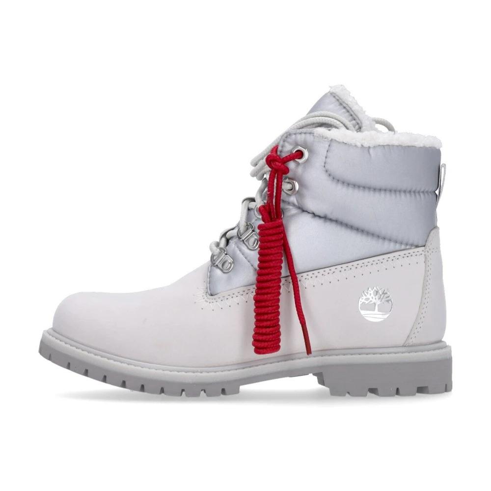 White Premium Puffer Boot for Women