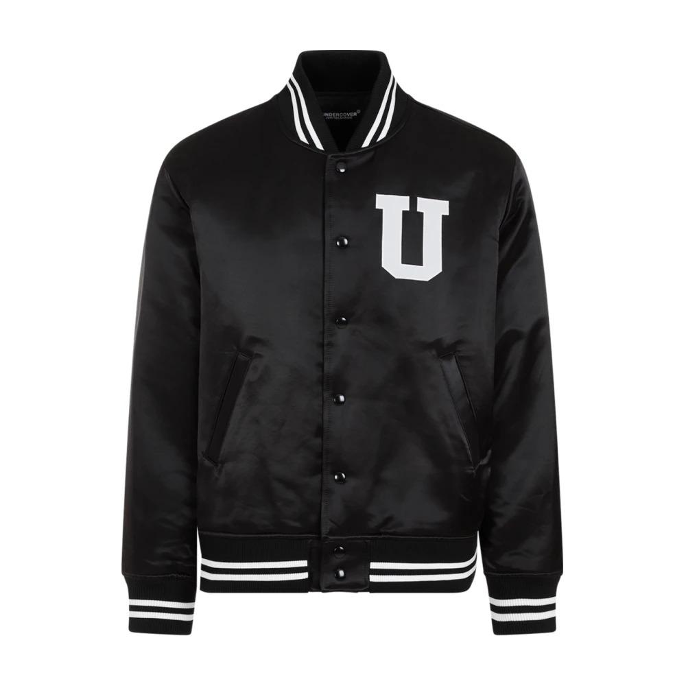 Black Cotton Bomber Jacket AW23