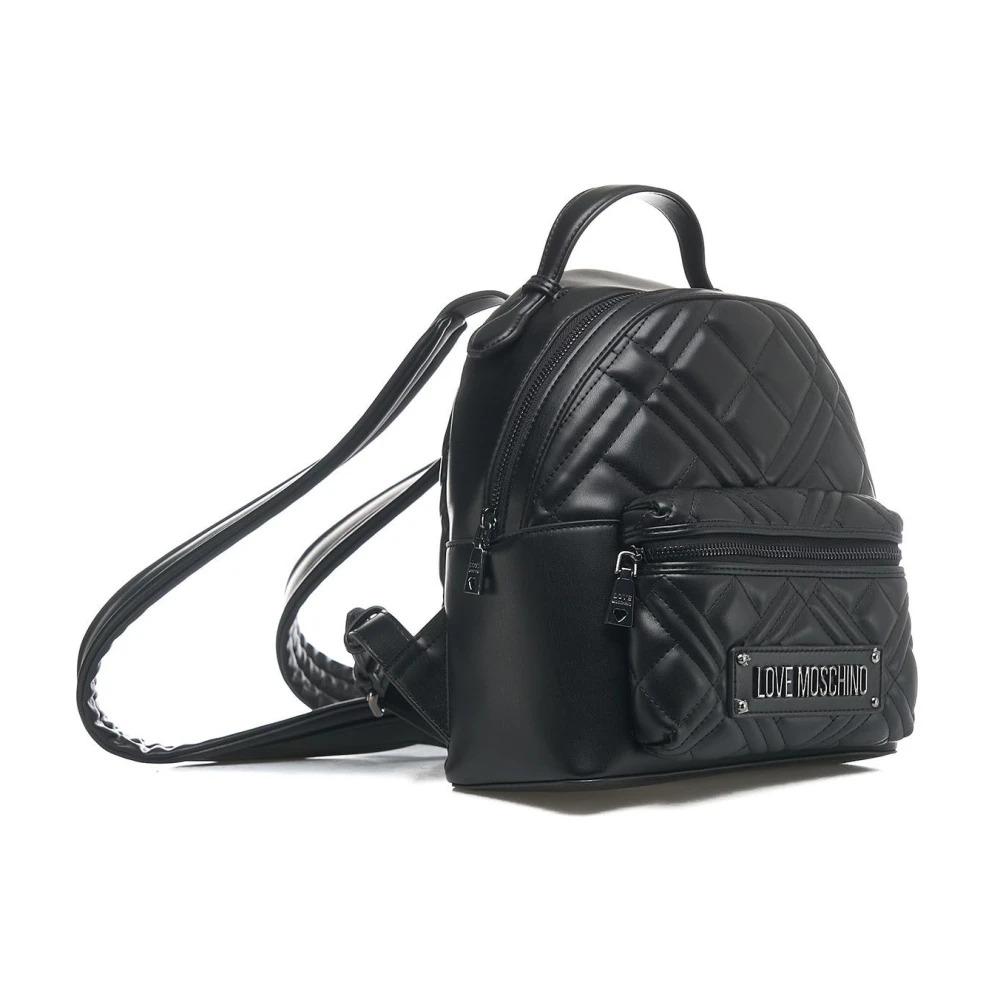 Chic Black Bucket Bag & Backpack