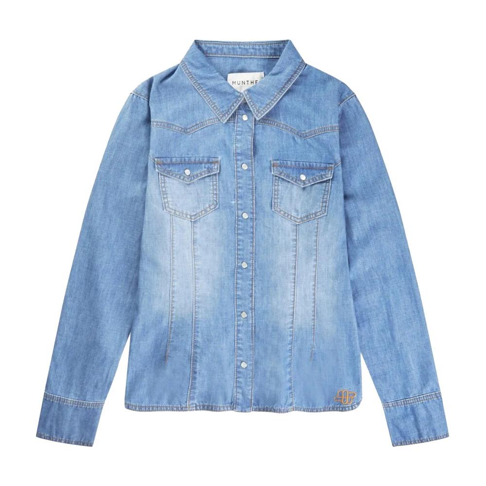 Timeless Denim Shirt with Chest Pockets