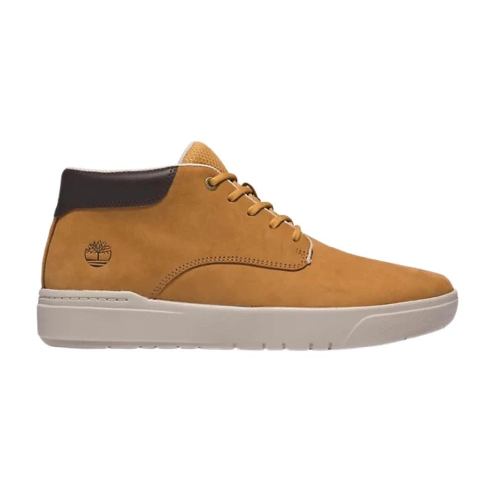 Men's Cushioned Sneakers with Premium Nubuck Upper