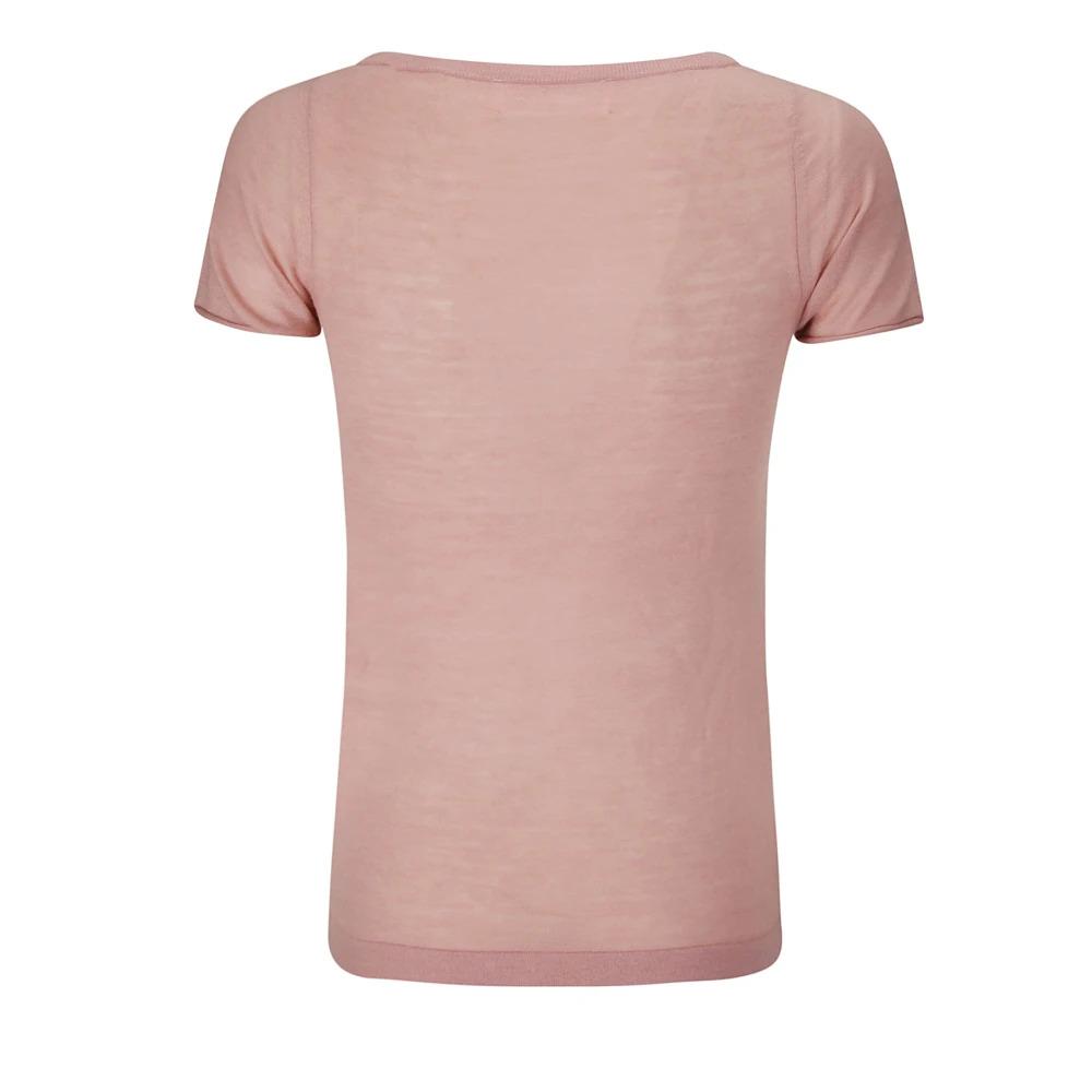 Cashmere Boat Neck T-Shirt