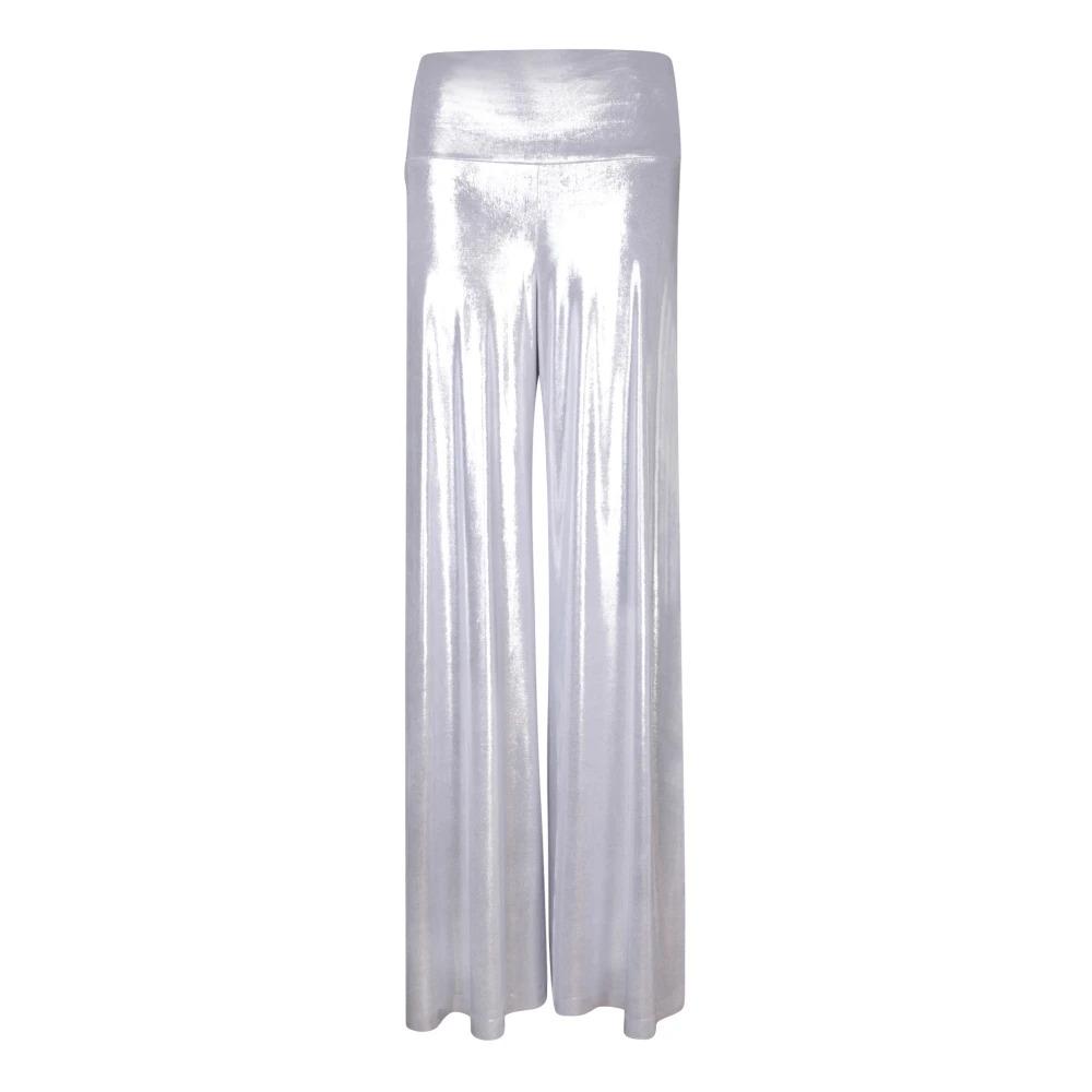 Womens Clothing Trousers Metallic SS24