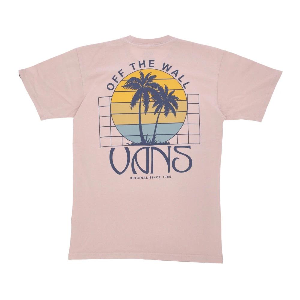 Vintage Palm Tee Sunset Print