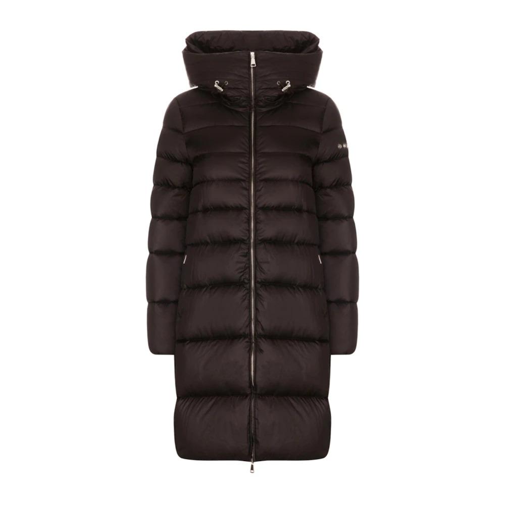 NoirNylon Hooded Coat