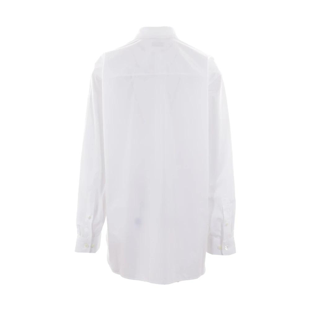 White Cotton Shirt Classic Style