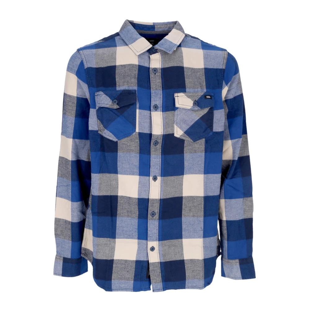 Blue Flannel Long Sleeve Shirt