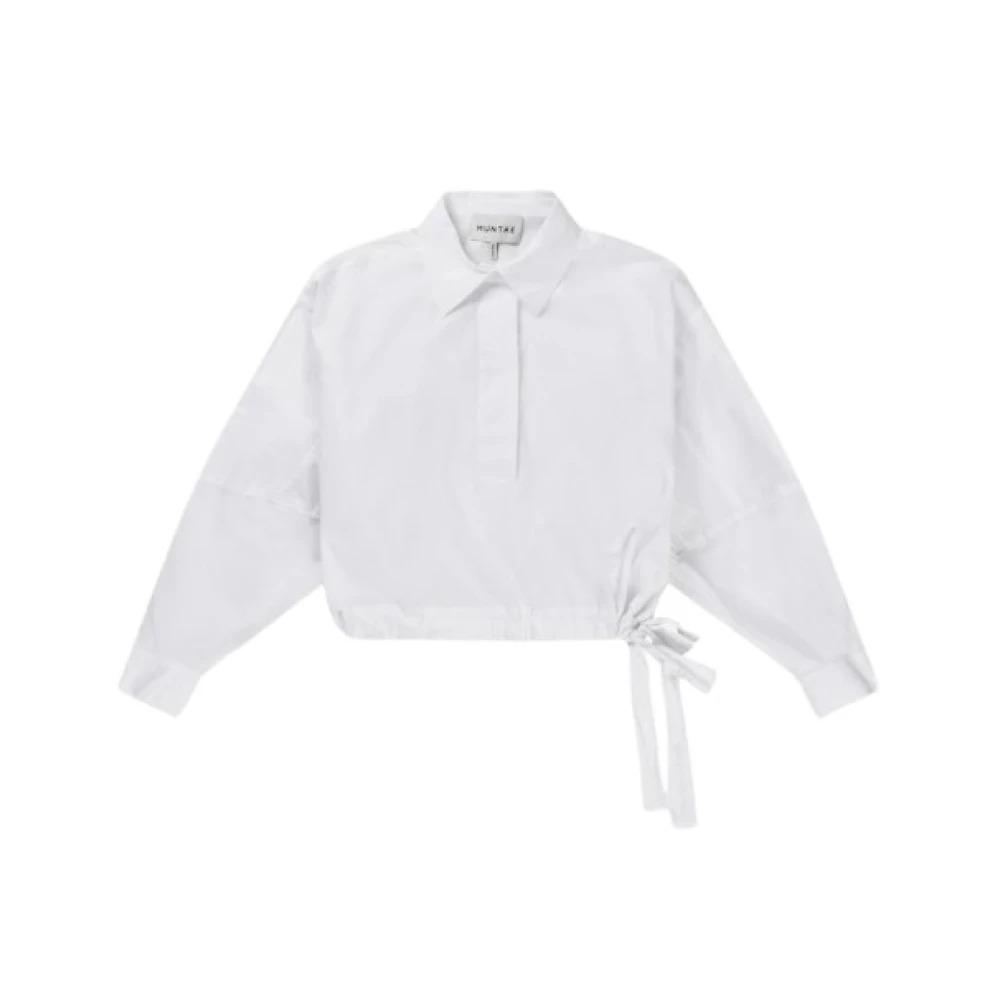 White Tie Detail Shirt