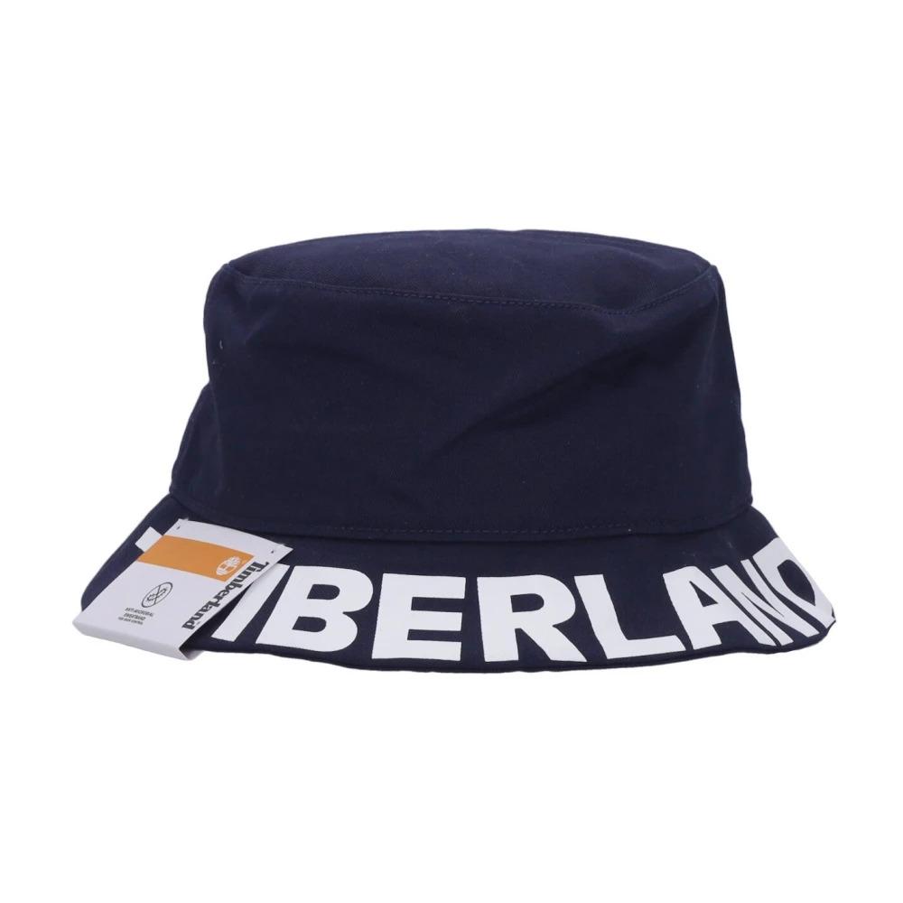 Fisherman Hat Logo Printed Bucket Peacoat