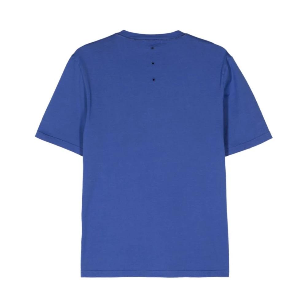 Casual Blue T-Shirt for Men