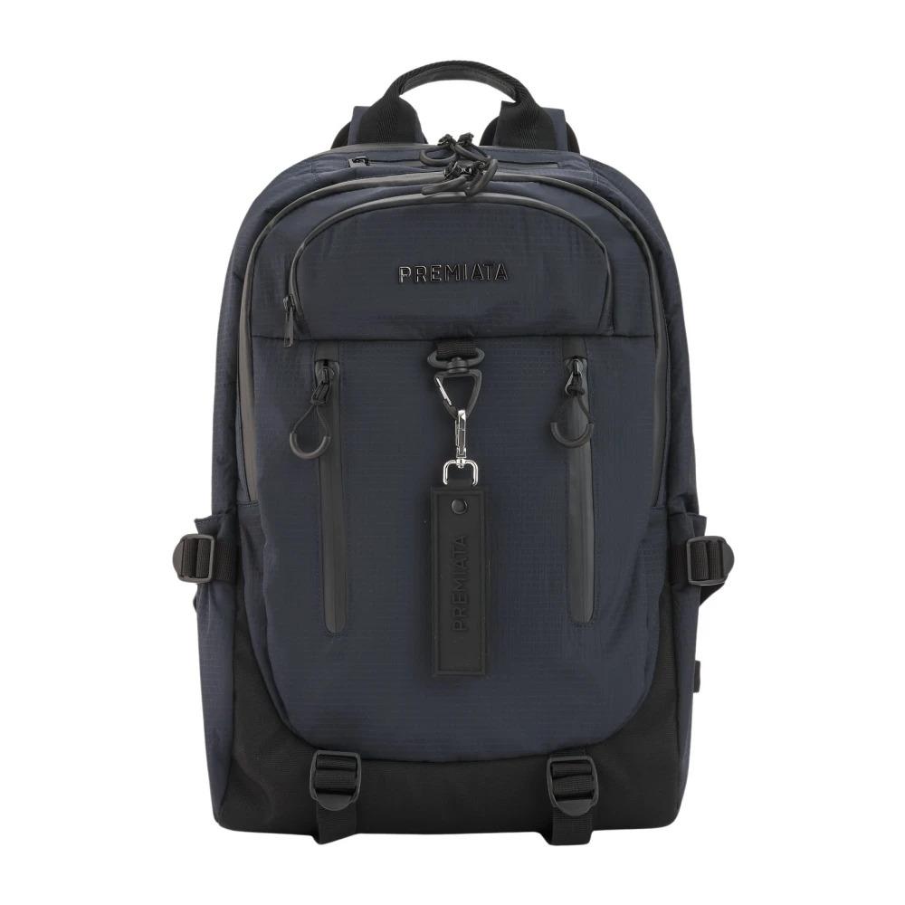 Navy Blue Mini Logo Backpack