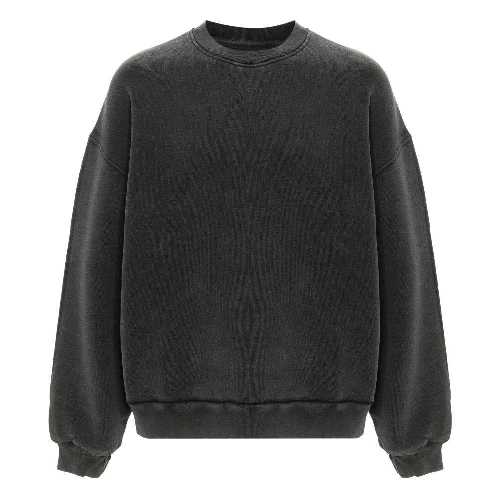 Black Sweatshirt Stylish Typo Sweater