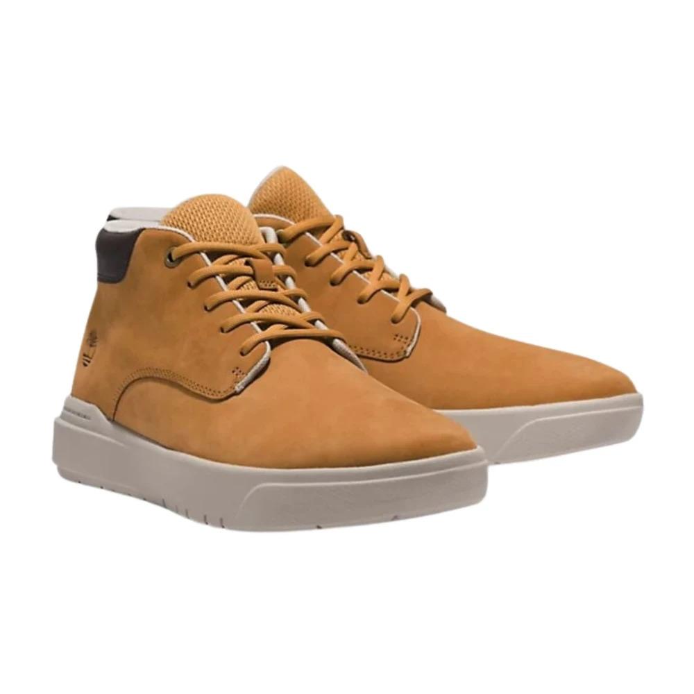 Men's Cushioned Sneakers with Premium Nubuck Upper