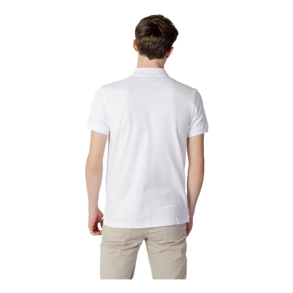 White Cotton Polo Shirt