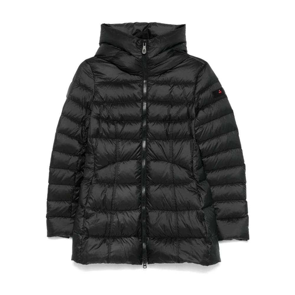 Black Padded Duck Down Coat